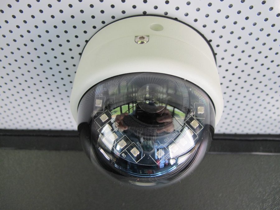 Cameras now cover around 99% of Hudson High School, which is twice as much coverage as weve had in the past.