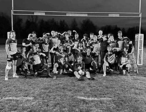The Boys Rugby Team.