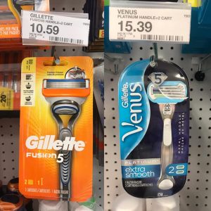 Products targeted at women often carry higher price tags than items that perform the same targeted towards men.