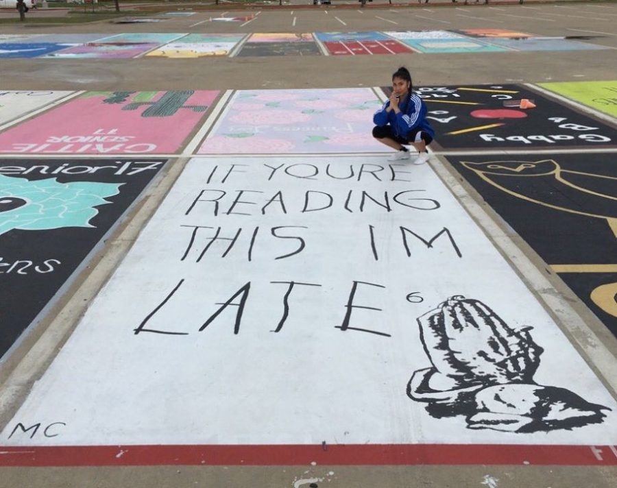 Many schools around the country have assigned parking for students, often allowing seniors to paint their own spots. This idea at HHS, however, would be a disaster.