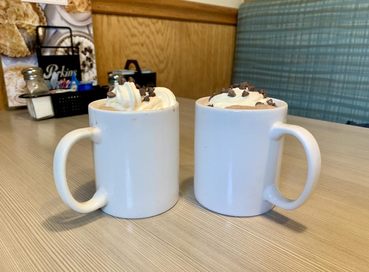 The hot chocolate offered at Perkins. Used with permission/Ava Tallat-Kelpsa.