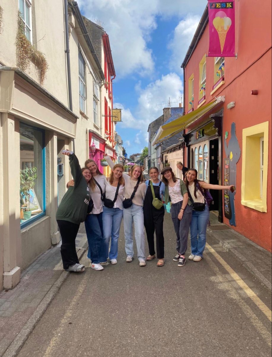 Uijtewaal and her fellow Chamber Choir members explore Kerry while on a performance tour in Ireland. Uijtewaals involvement in both Chamber Choir and Vocal Impact are only two of the many activities shes passionate about.