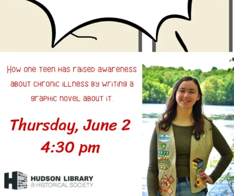 The flyer for Earps class at the Hudson library. Used with permission/Megan Earp.