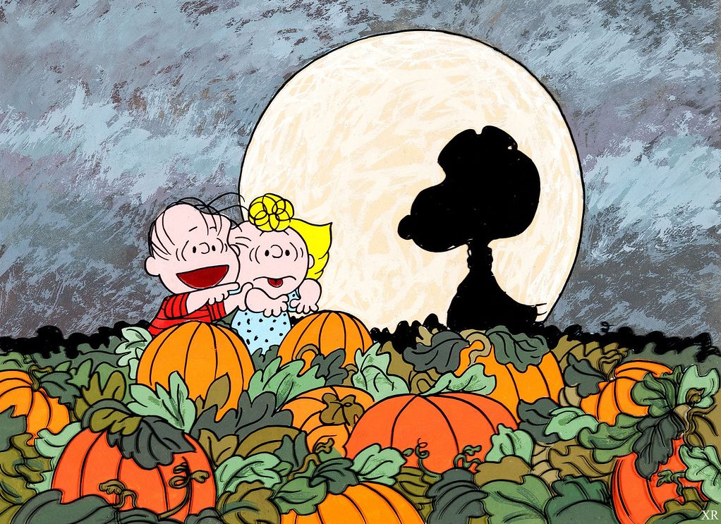 A iconic scene from Its the Great Pumpkin, Charlie Brown!  1966 ... Its the Great Pumpkin, Charlie Brown!  by James Vaughan is licensed under CC BY-NC-SA 2.0.