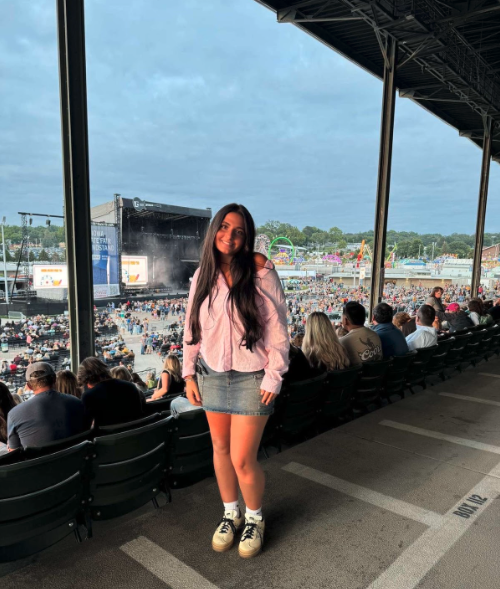 Gianna Pirtle, a junior at Hudson High School, is highly known as the “fashionista” of our school. She always has a cute outfit on and you can count on her to be up to date on the newest trends.